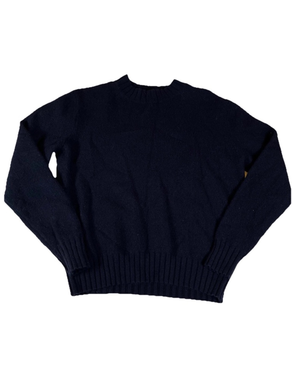 Madewell Women’s S Navy‎ Blue Knit Sweater 100% Wool